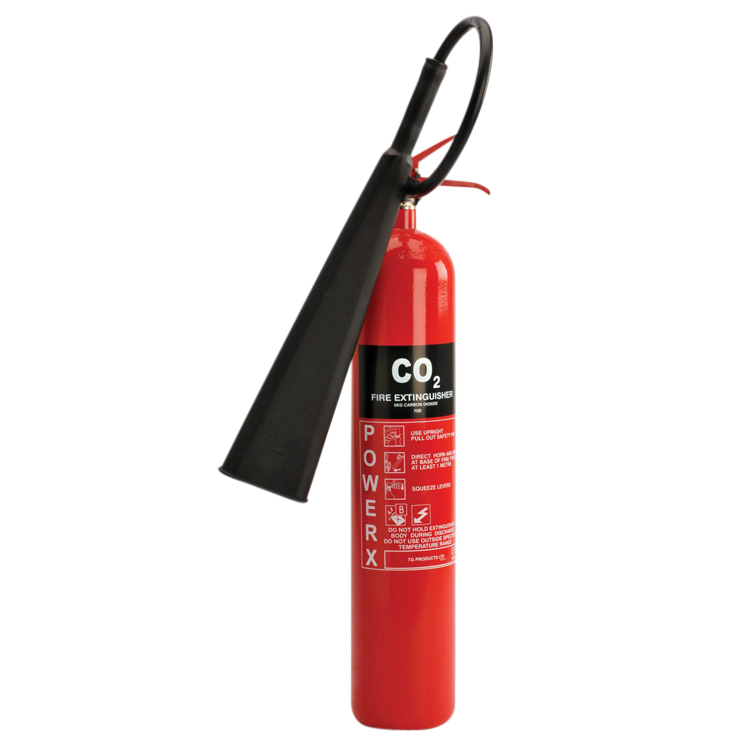 THOMAS GLOVER PowerX Fire Extinguisher - CO2 2Kg - Red