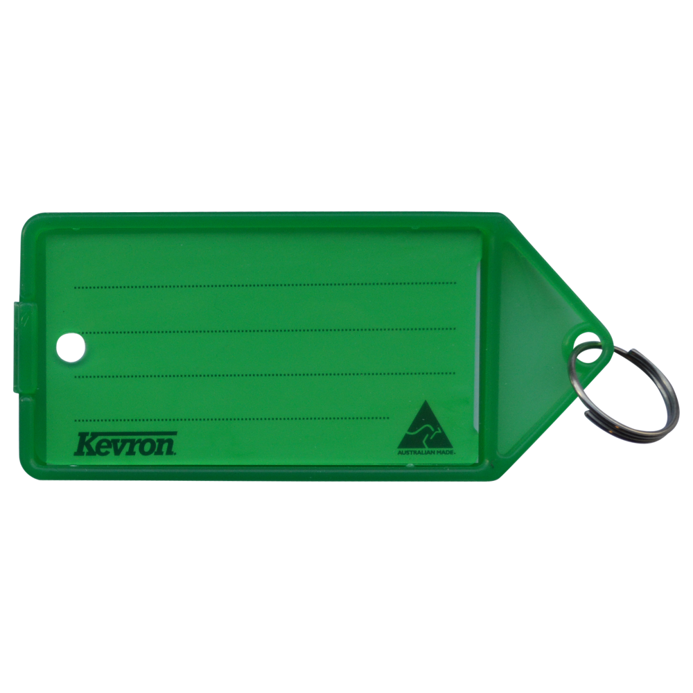 KEVRON ID35 Big Tags Bag of 12 x 12 - Green