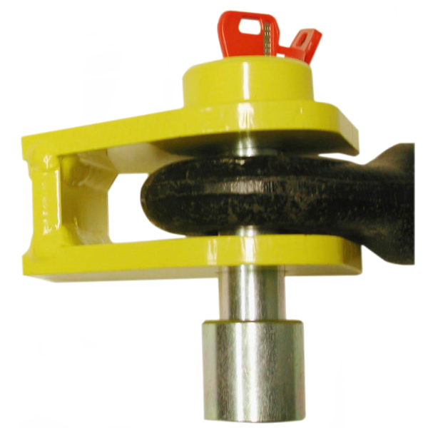 BULLDOG Trailer Eye Lock SA12 50mm - Yellow