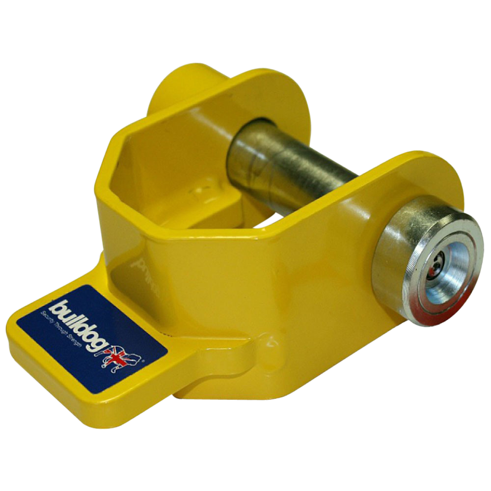 BULLDOG King Pin Lock KP20 & KP30 KP20 To Suit 51mm 2″ King Pins - Yellow