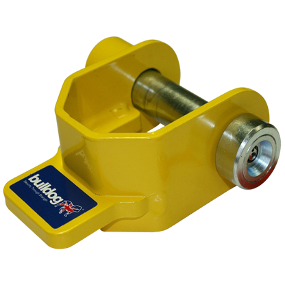 BULLDOG King Pin Lock KP20 & KP30 KP20 To Suit 51mm 2″ King Pins - Yellow