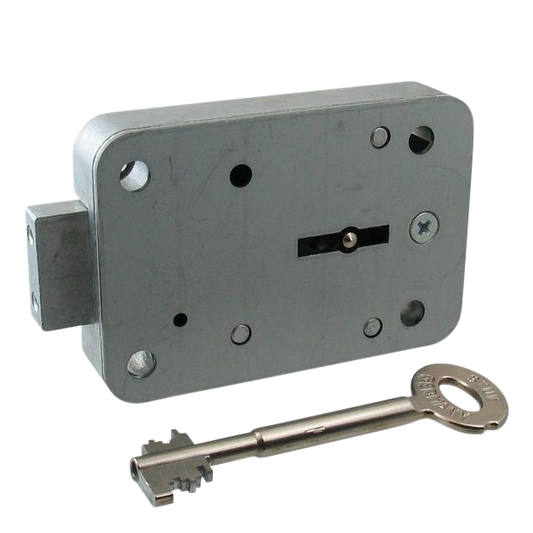 STUV Double Bitted Safe Lock 60mm Key