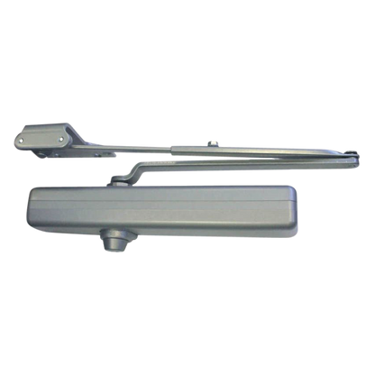 LCN LTD Fire Rated Track Arm Door Closer 1460T.US28 - Silver