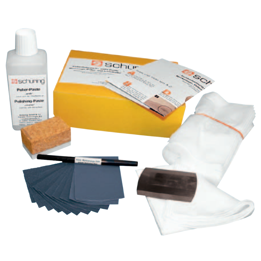 SCHUERING UPVC Sanding & Polishing Kit White