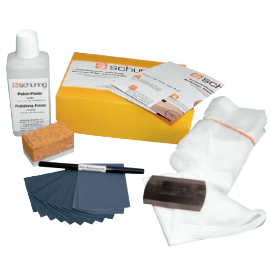 SCHUERING UPVC Sanding & Polishing Kit White