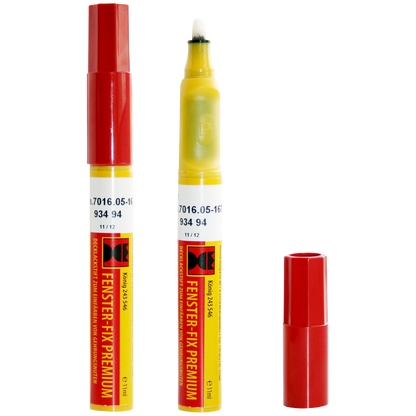 SCHUERING Colour Lacquer Pen For UPVC Windows Traffic White