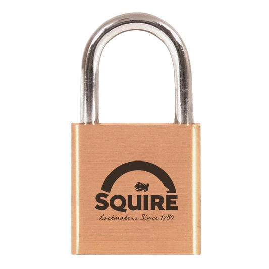 SQUIRE Lion Brass Open Shackle Padlock KA 30mm Keyed Alike2 LN3 KEY NO. 43223