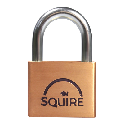 SQUIRE Lion Brass Open Shackle Padlock KA 50mm Keyed Alike1 LN5 KEY NO. 24342