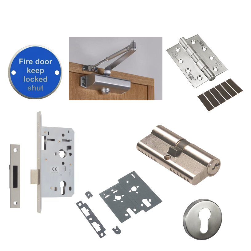 UNION Deadlock Fire Door Kit J-FDK-DEADLOCK