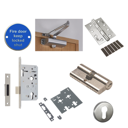 UNION Deadlock Fire Door Kit J-FDK-DEADLOCK