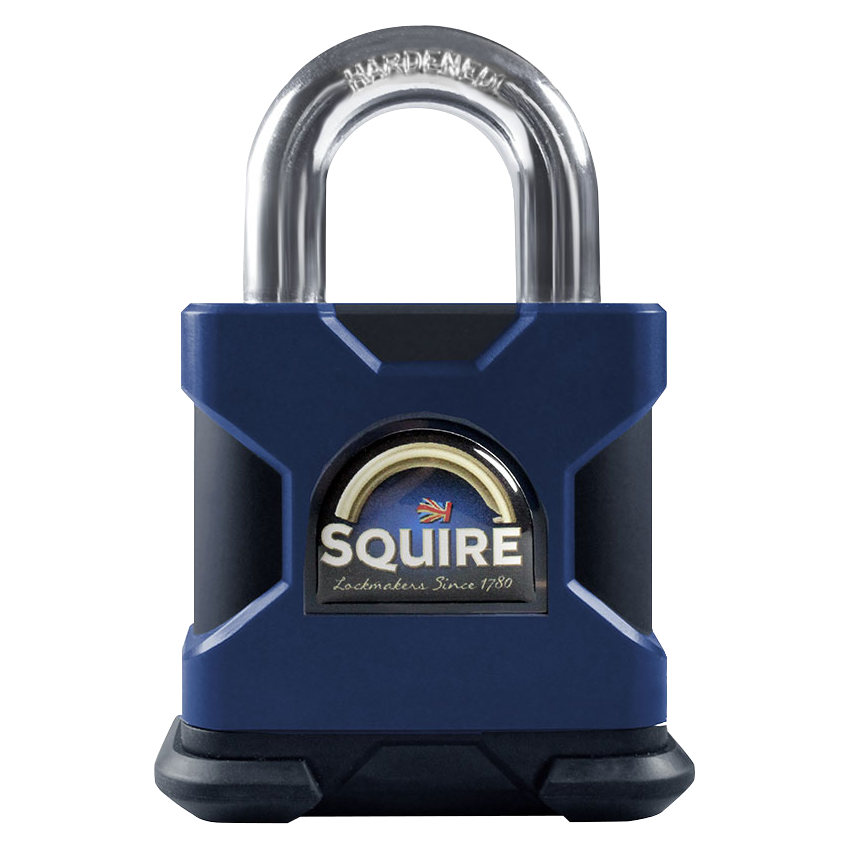 SQUIRE Stronghold Marine Open Shackle Padlock Body Only To Take KIK-SS Insert 50mm