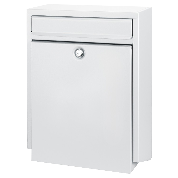 DAD Decayeux D100 Series Post Box White