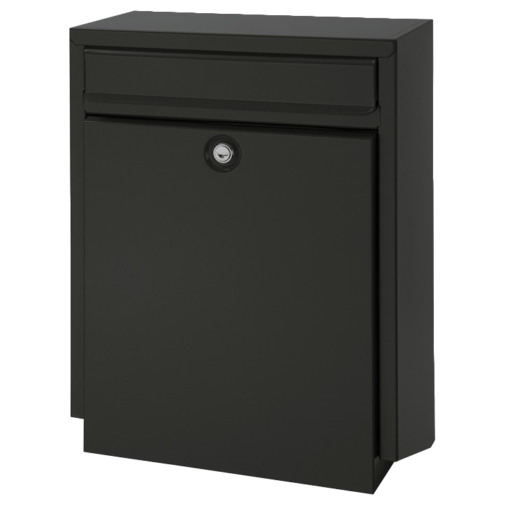 DAD Decayeux D100 Series Post Box Black