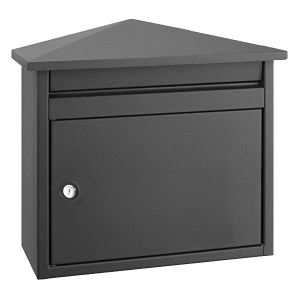 DAD Decayeux D560 Series Post Box Anthracite Grey