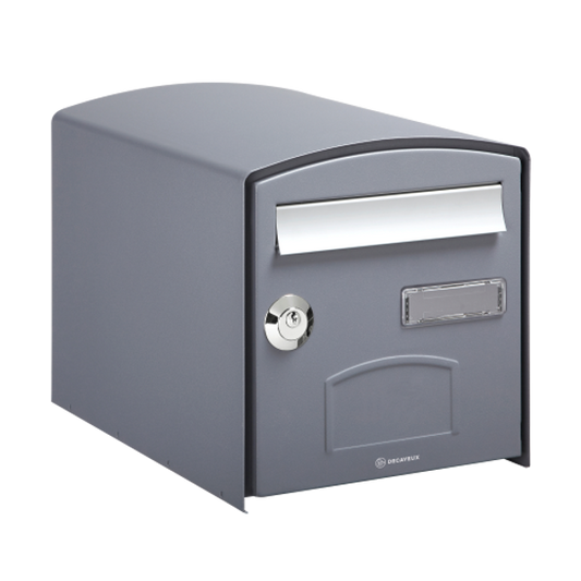 DAD Decayeux D800 Series Post Box Grey