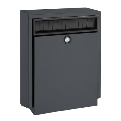 DAD Decayeux D410 Series Anti Theft Post Box Anthracite Grey