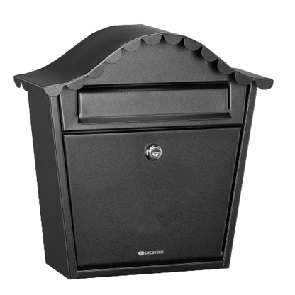 DAD Decayeux Sirocco Post Box Black