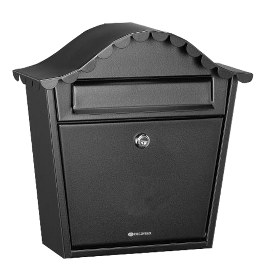 DAD Decayeux Sirocco Post Box Black