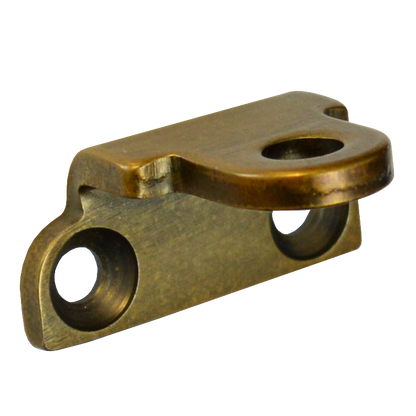 STEEL WINDOW FITTINGS B375 Peg Stay Bracket Antique Brass