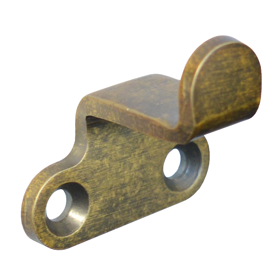 STEEL WINDOW FITTINGS B375 Peg Stay Rest Bracket Antique Brass