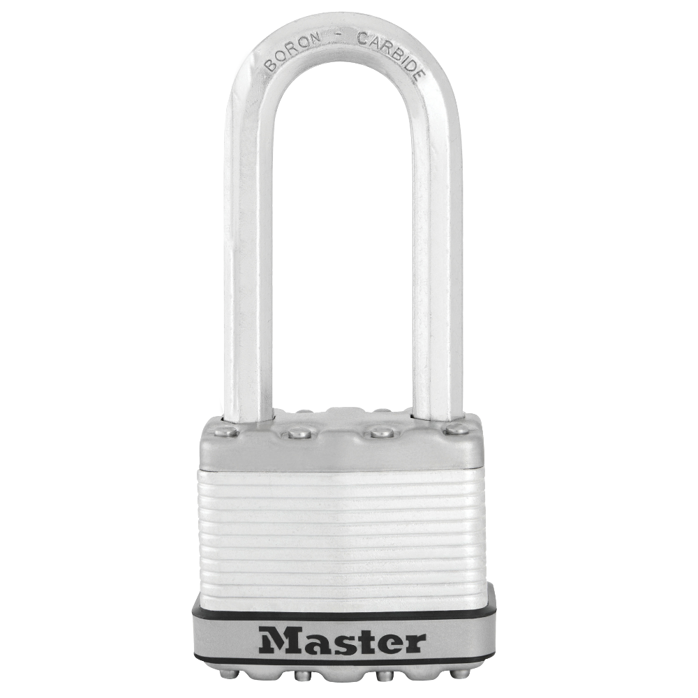 MASTER LOCK Excell Long Shackle Padlock 52mm - Silver