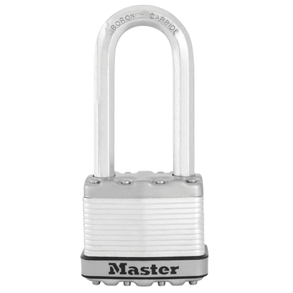 MASTER LOCK Excell Long Shackle Padlock 52mm - Silver