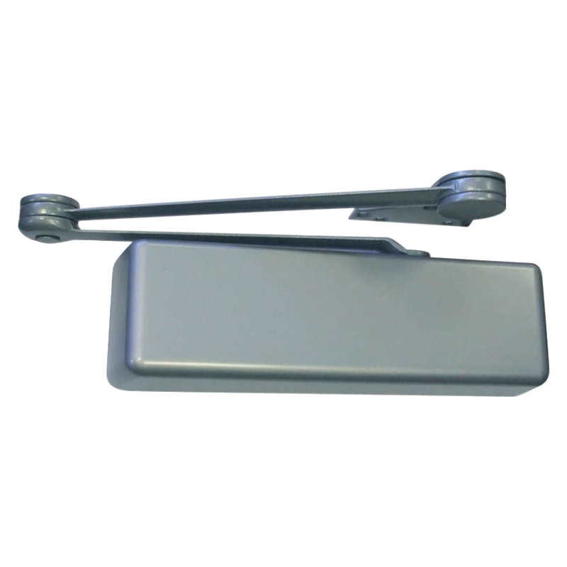 LCN LTD Heavy Duty Door Closer Push Side 4111 Right Hand Pull - Silver