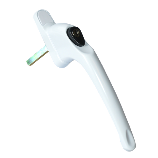 ERA Maxim Inline Locking Espag Handle White