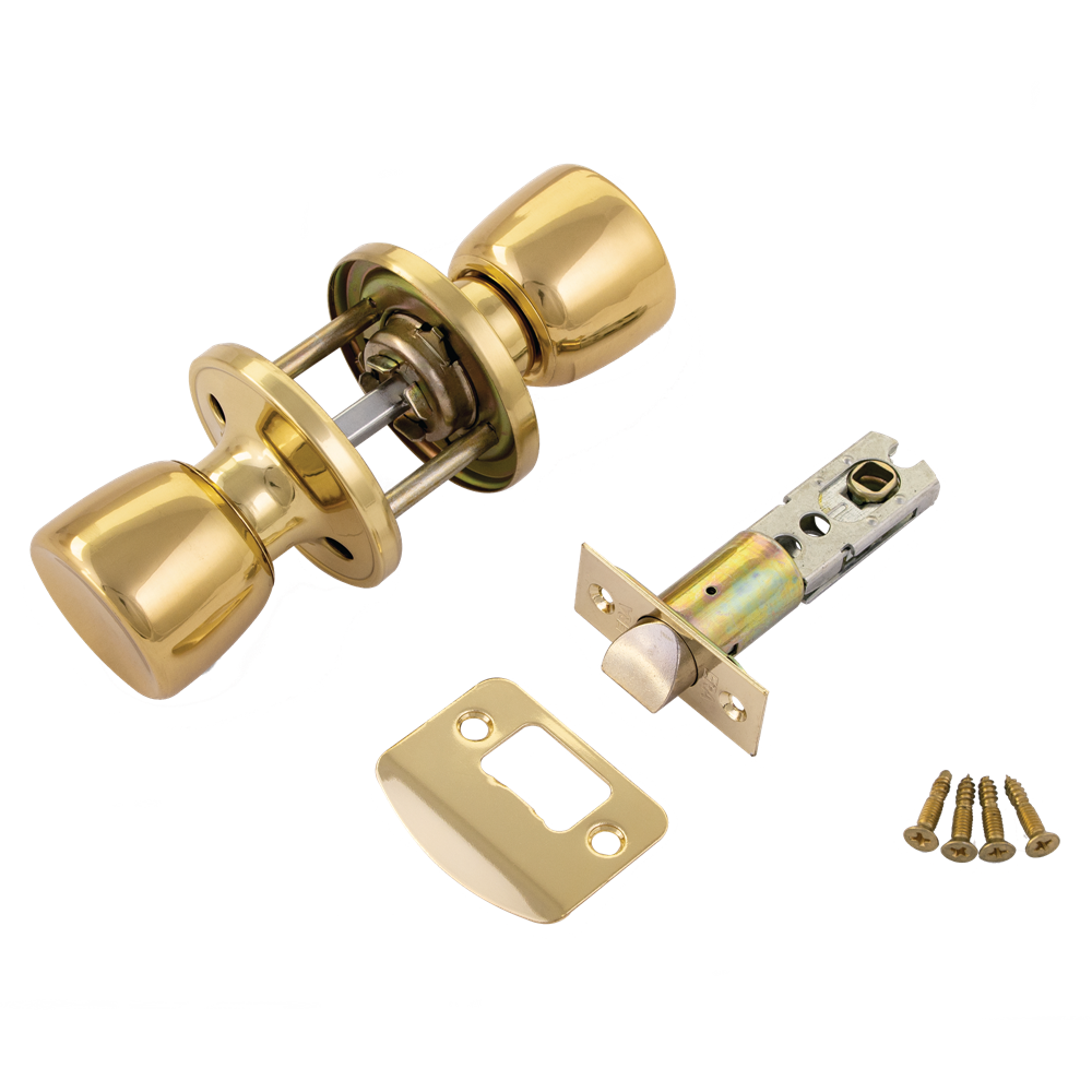 ERA 170 Passage Knobset Electro Brass