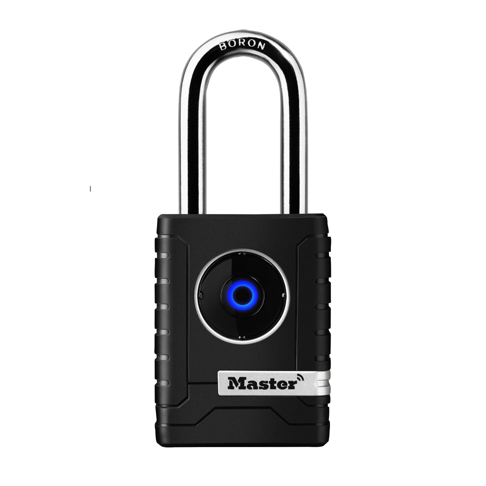 MASTER LOCK Outdoor Bluetooth Padlock For Business Applications 4401LHENT - Boron Carbide