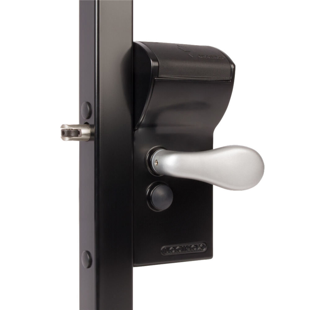 LOCINOX Free Vinci Surface Mounted Mechanical Code Gate Lock LFKQ40 X1 - Black