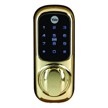 YALE Keyless Connected Smart Lock Polished Brass