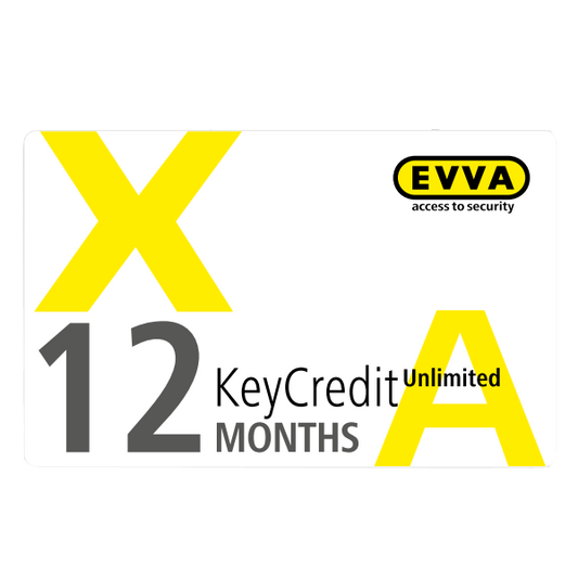 EVVA AirKey & Xesar Unlimited Key Credits 12 Months - White