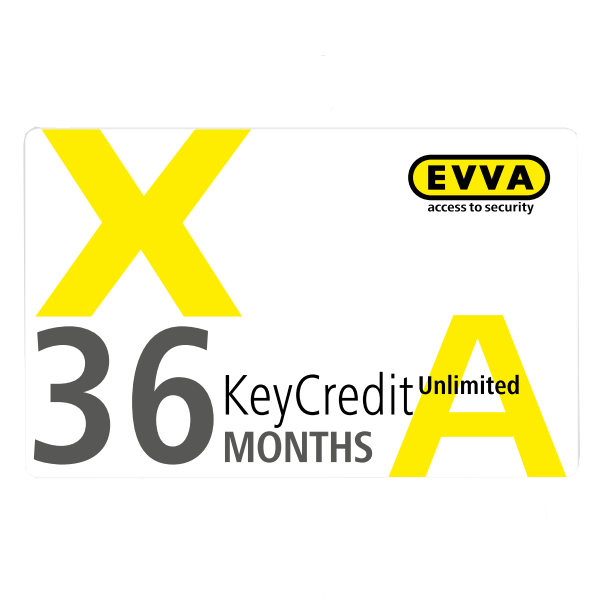 EVVA AirKey & Xesar Unlimited Key Credits 36 Months - White