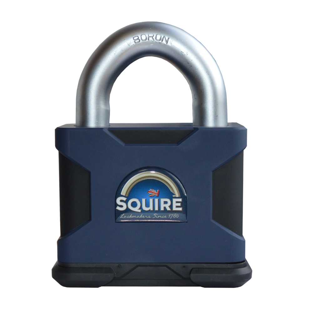 SQUIRE SS100S Stronghold Open Shackle Dual Cylinder Padlock Each Cylinder On A Different Key/Keyed To Differ