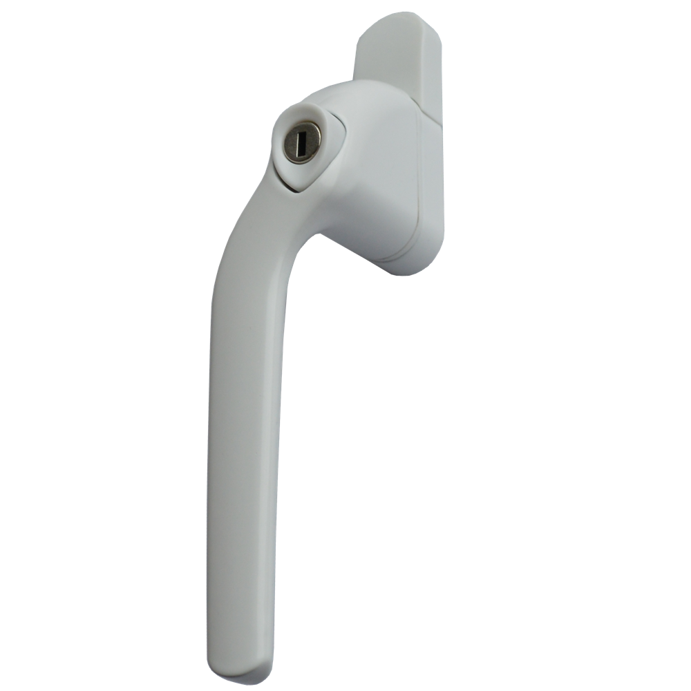 MILA Hero Offset Espag Handle - 40mm Left Handed - White