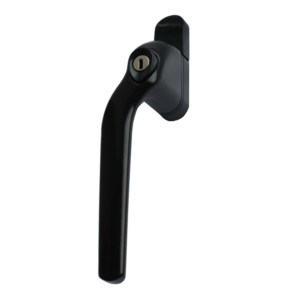 MILA Hero Offset Espag Handle - 40mm Left Handed - Black