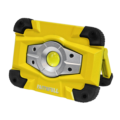 FAITHFULL Rechargeable Worklight 800Lm - Yellow