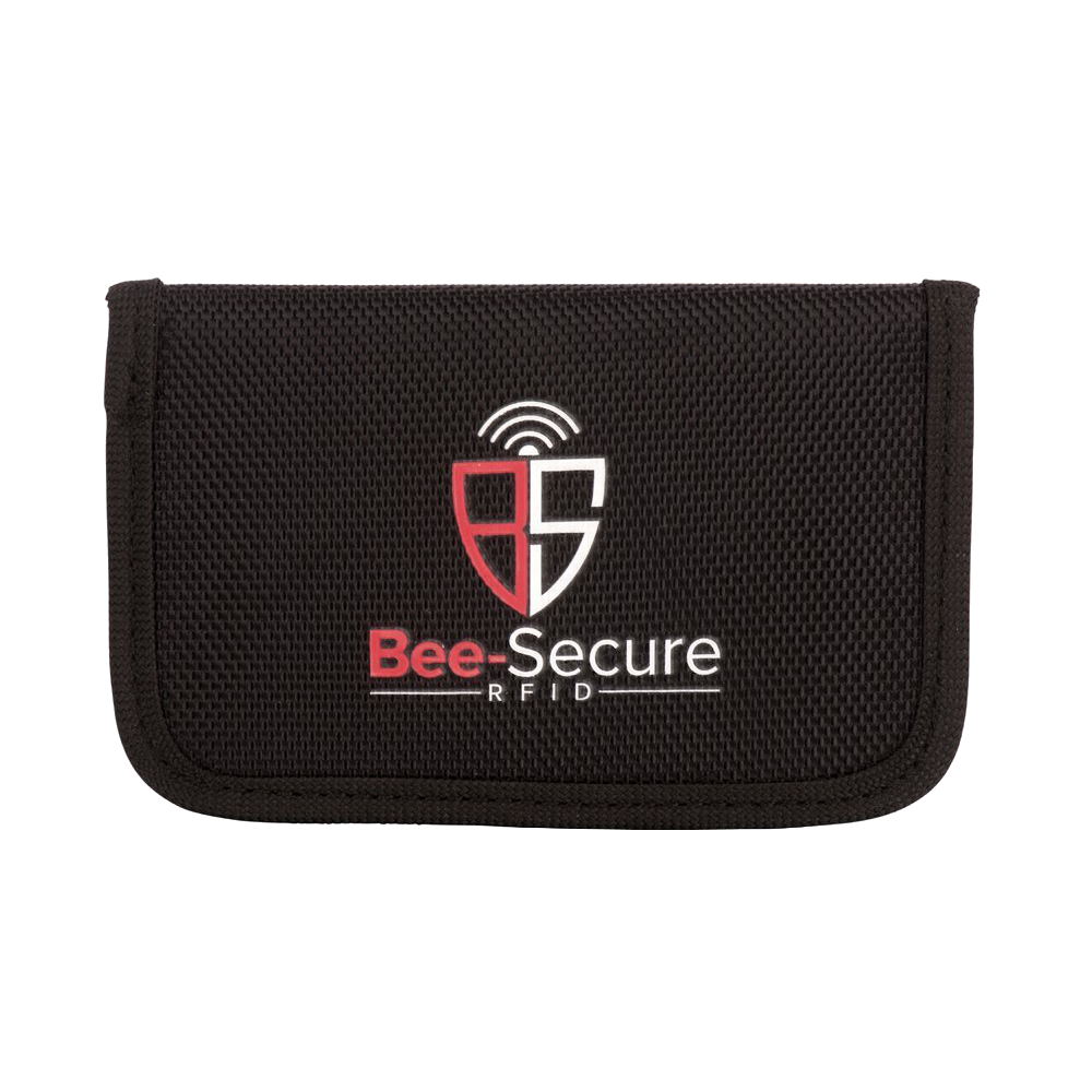 BEE-SECURE RFID Key Pouch - Polyester Black