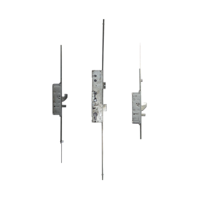 LOCKMASTER Lever Operated Latch & Deadbolt Synseal Single Spindle - 2 Hook 2 Anti-Lift 2 Roller 35/92