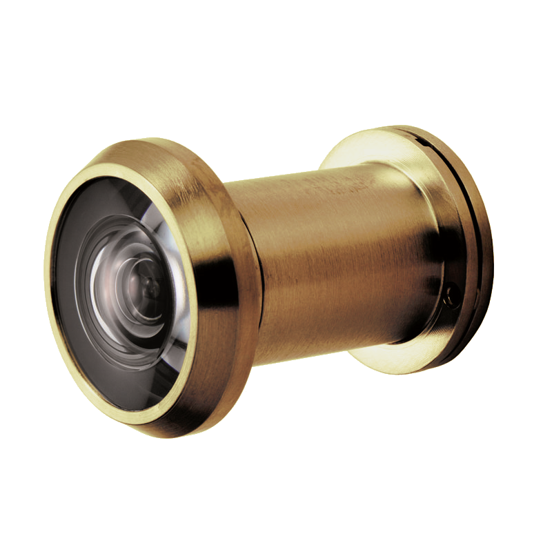 FIRESTOP Architectural FD30/60 Door Viewer 200° PVD - Polished Brass