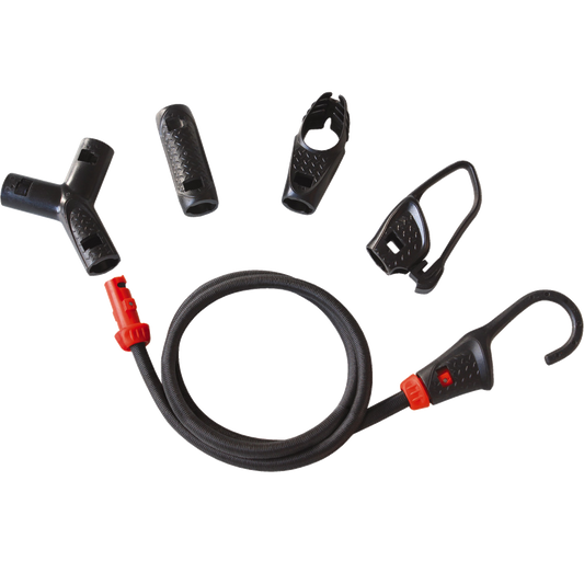 ABUS SB15 EK DFNLIGBES Universal Bungee Set Black