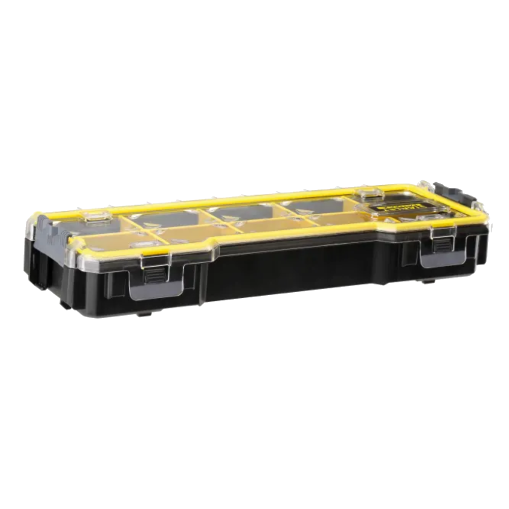 STANLEY FatMax® 1/3 Shallow Organiser Black & Yellow