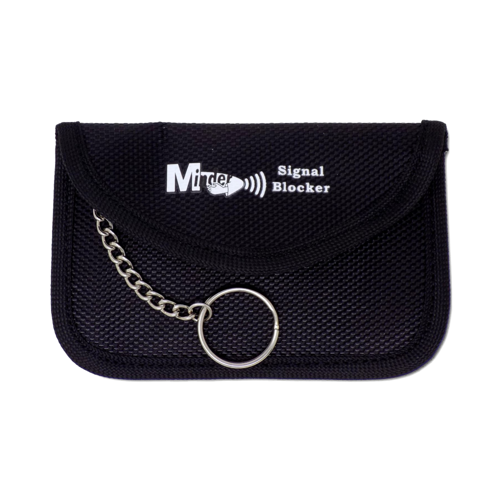 MINDER RFID Signal Blocker Mini Pouch Black