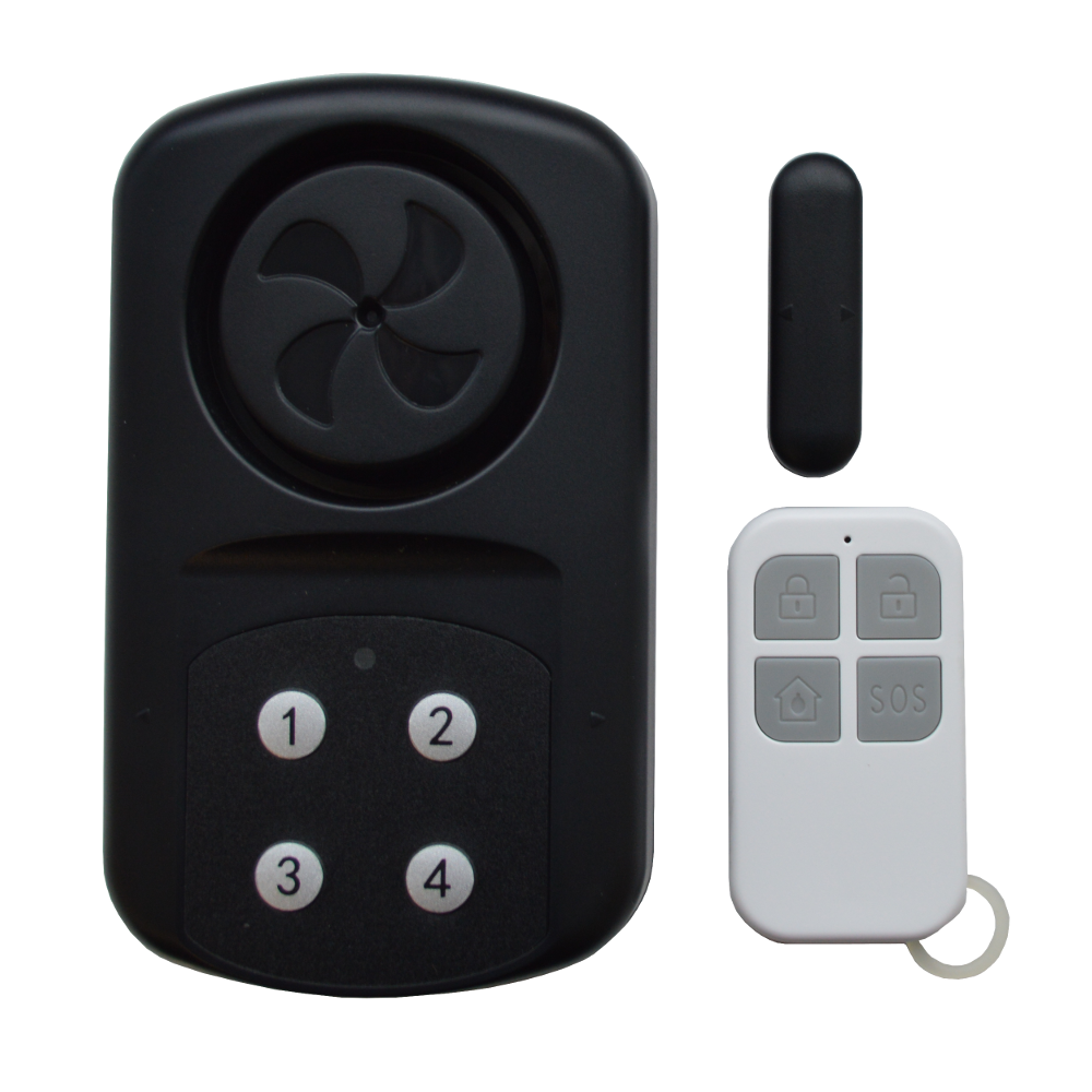 MINDER Weatherproof Gate/Door Alarm Black