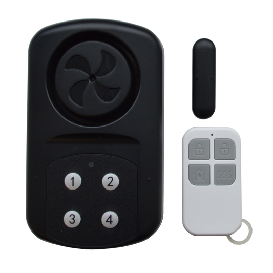 MINDER Weatherproof Gate/Door Alarm Black