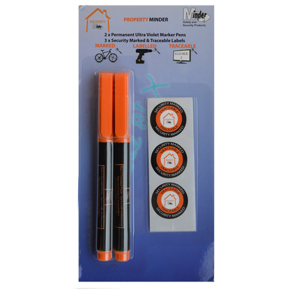 MINDER Property Minder Pack with UV Pens Twin Pack