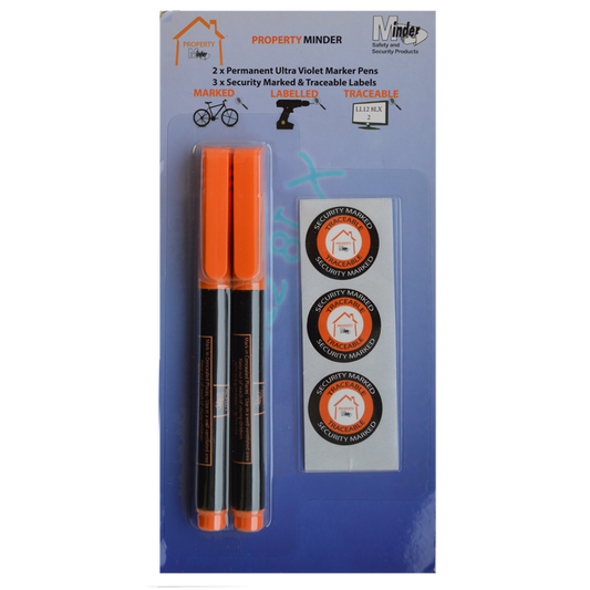 MINDER Property Minder Pack with UV Pens Twin Pack