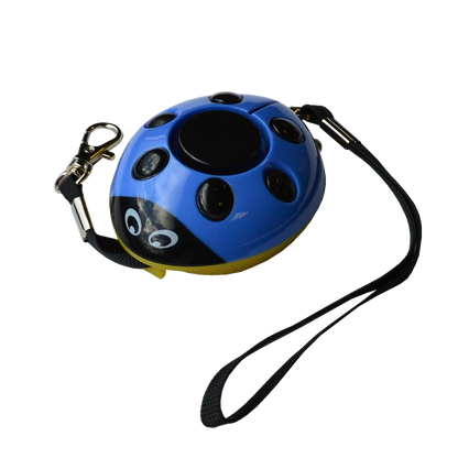 MINDER Screaming Ladybug Personal Alarm Blue