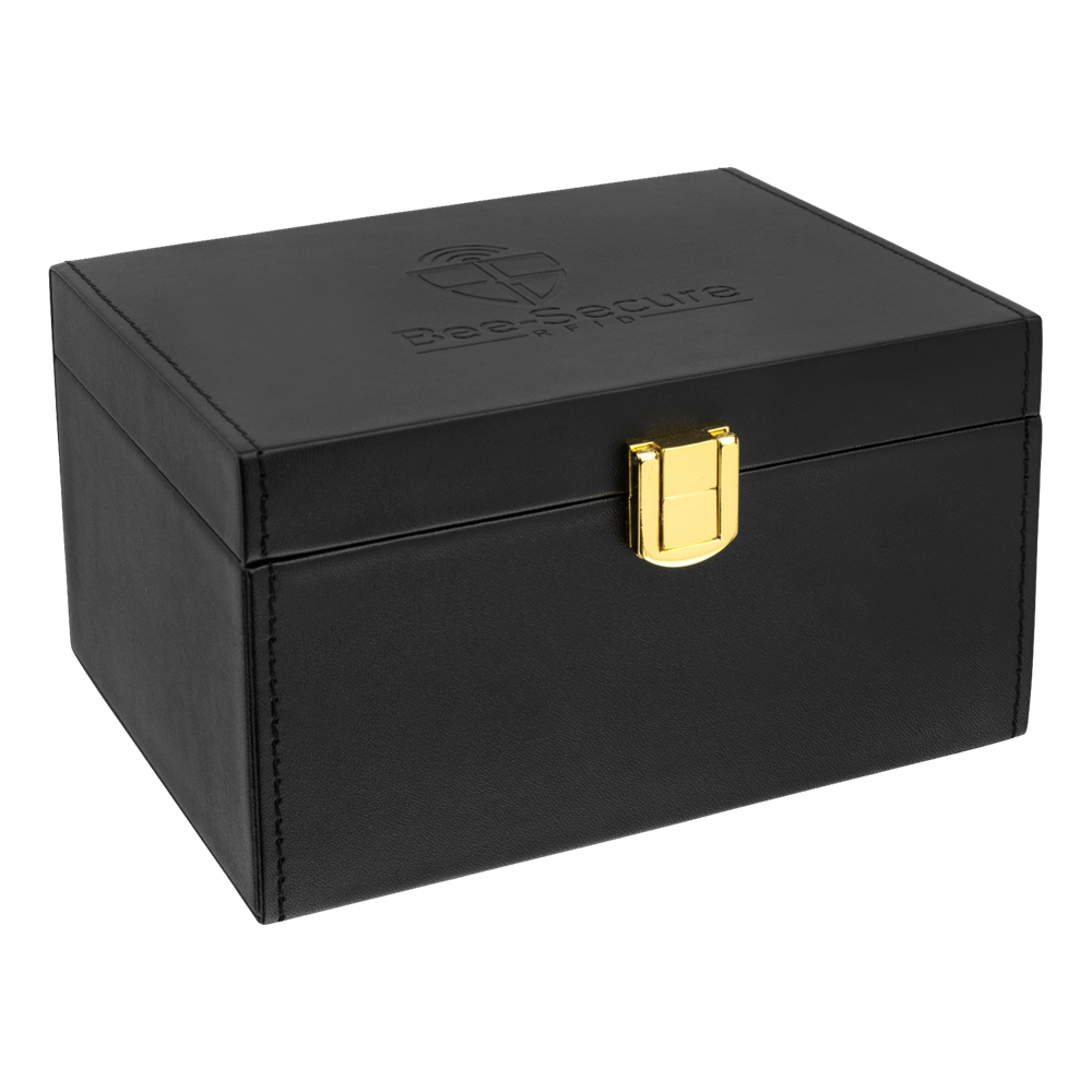 BEE-SECURE RFID Key and Card Storage Box Black